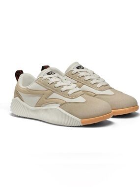 De Florance DF Cloudea 2.0 Sneakers Mens 8.5 White Beige Orthopedic Comfort NWT